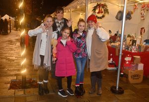 From Beehive Handmade - Leanne Bevin, and youngsters: Leanne Brummell and Ava, Heather and Isla Bevin