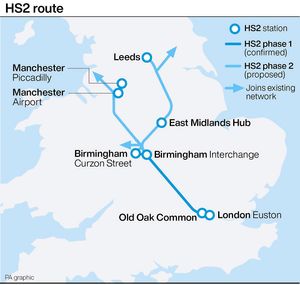Work will get started in earnest on the HS2 route following the Government's committment to the scheme