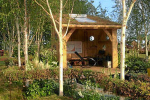 The observatory with its retractable skylight