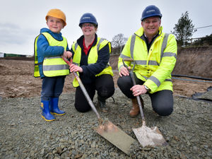 Supporting image for story: Diggers move on to site of new nursery near Shrewsbury