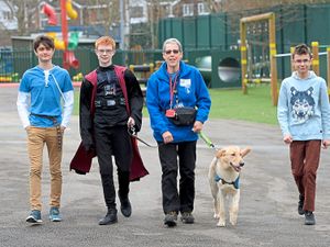 Supporting image for story: School walkies for guide dogs in Kingswinford