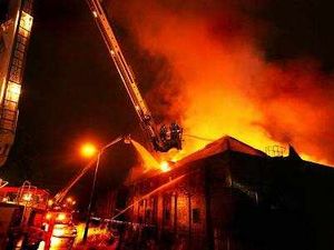 Supporting image for story: Brewery is destroyed by inferno