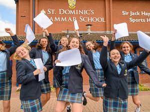 Supporting image for story: GCSE results: Youngsters find out fate under new grades - PICTURES