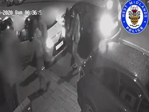 Supporting image for story: CCTV footage shows gunmen stealing car in Handsworth