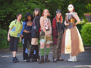 Supporting image for story: Students' stunning designs take centre stage at sustainable fashion event