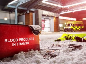 Supporting image for story: Casualty Christmas special highlights hospital blood shortages, says star