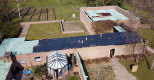 Thieves have caused £250,000 worth of damage after stealing nearly the entirety of the copper roof