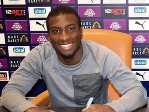 Supporting image for story: West Brom sign striker Cheikh Diaby