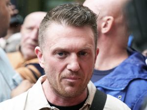 Supporting image for story: Political activist Tommy Robinson to appear in court charged with harassment