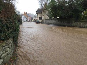 Picture of the flooding from Anna Roberts