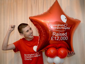 Supporting image for story: Louis raises £12,000 for Birmingham Children’s Hospital
