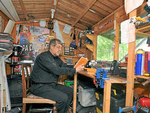 Supporting image for story: Garden shed hits write note for Pelsall author
