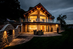 Llety Cariad, the luxury holiday home at Plas Robin Rural Retreats which received a glowing review in JRNY Travel Magazine
