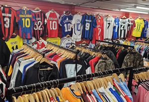 Fake football shirts were seized in Shrewsbury after a national police operation