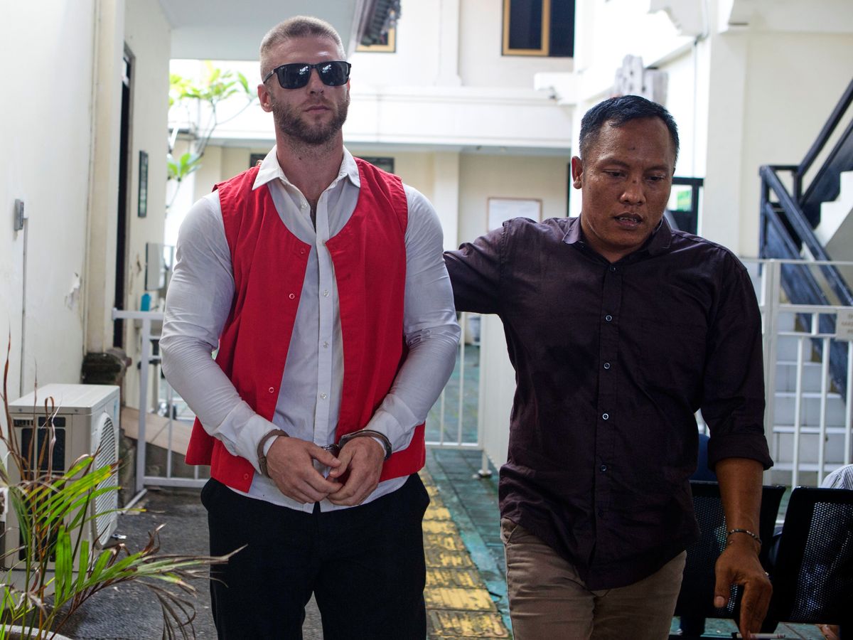 Briton sentenced to 10 months in jail in Bali after death penalty charge dropped