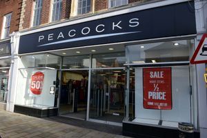 Peacocks in Market Drayton