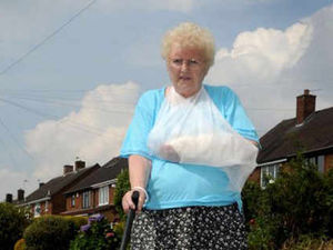 Supporting image for story: Pensioner hurt in pothole fall
