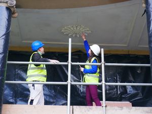 Supporting image for story: Conservation project at Attingham mansion almost complete 