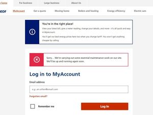 Supporting image for story: Energy firms criticised as websites crash in rush to submit meter readings