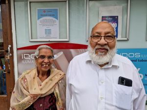Mr Gurdas Ram and Mrs Meeto Kaur, known locally as Mr and Mrs Paul