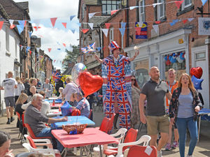 Supporting image for story: Formality gives way to festivities as coronation celebrations continue for a second day in Shropshire