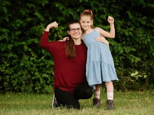 Supporting image for story: Katie, 7, sets sights on climbing Snowdon for charity that helped her father