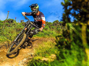 Supporting image for story: Mountain bike champ, 18, devastated as his cycles are stolen from shed