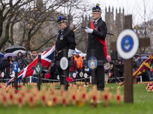 Supporting image for story: Hundreds gather to mark Armistice Day in Edinburgh’s Garden of Remembrance
