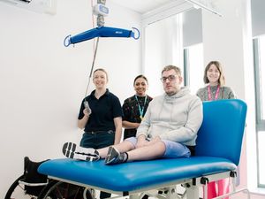 Supporting image for story: Real muscle – Shropshire hospital flexes its fundraising power for 'essential' equipment