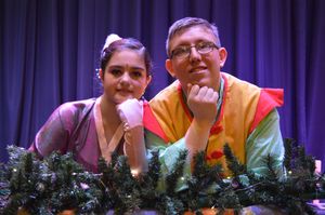 Matt Flavin (R) says Showtime Community Productions performance of Aladdin will be bigger and better than ever