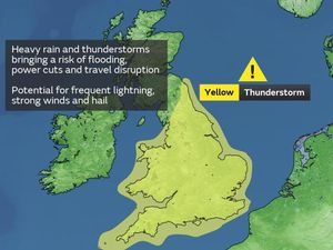 Supporting image for story: More thunderstorms set to hit the region with yellow weather warning in place