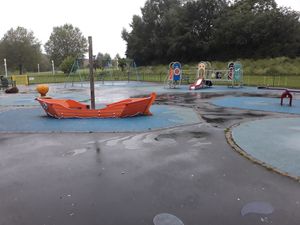 Supporting image for story: Cash agreed to replace ‘dangerous’ ground covering at Newport playground