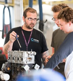 Telford College's automotive assessments need to be done on the campus