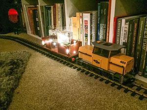 Supporting image for story: This guy’s genius use for his model trains will have you rummaging through boxes for your old set