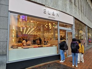 Beautiful cakes on display