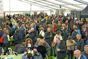 The crowds flock to Ludlow Spring Food and Drink Fair in the grounds of Ludlow Castle