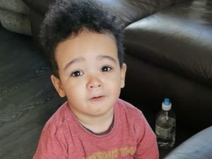 Supporting image for story: Balloons released in memory of young boy after remains found in search