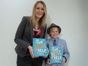 Supporting image for story: Telford paralympian teams up with seven-year-old Mensa member for book