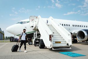 Boarding the plane for Europa League finals (AMA)