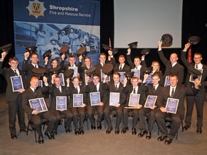 Supporting image for story: Shropshire gains 19 new on-call firefighters 