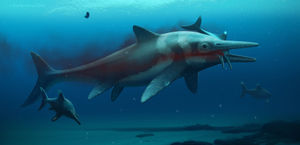 The ichthyosaur has been described as a prehistoric "sea dragon"