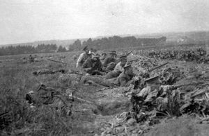 The First World War in which Wilfred Owen served