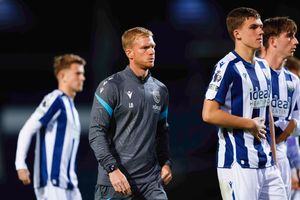Albion under-21s boss Leigh Downing after his side lost 3-0 to Danish outfit FC Nordsjaelland U21 at The Hawthorns. (Photo by Malcolm Couzens - WBA/West Bromwich Albion FC via Getty Images)