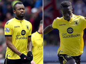 Supporting image for story: Aston Villa's Jordan Ayew and Idrissa Gana could face rap for row with fans