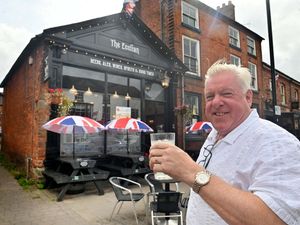 Supporting image for story: 'I built a micropub to look like The Rovers Return on Coronation Street in a Staffordshire village where everyone gets the drink they want - no matter how obscure the request'