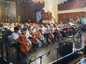 Supporting image for story: Wolverhampton music service students on song for summer concert performances