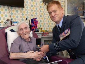 Supporting image for story: Veteran honoured with special medal