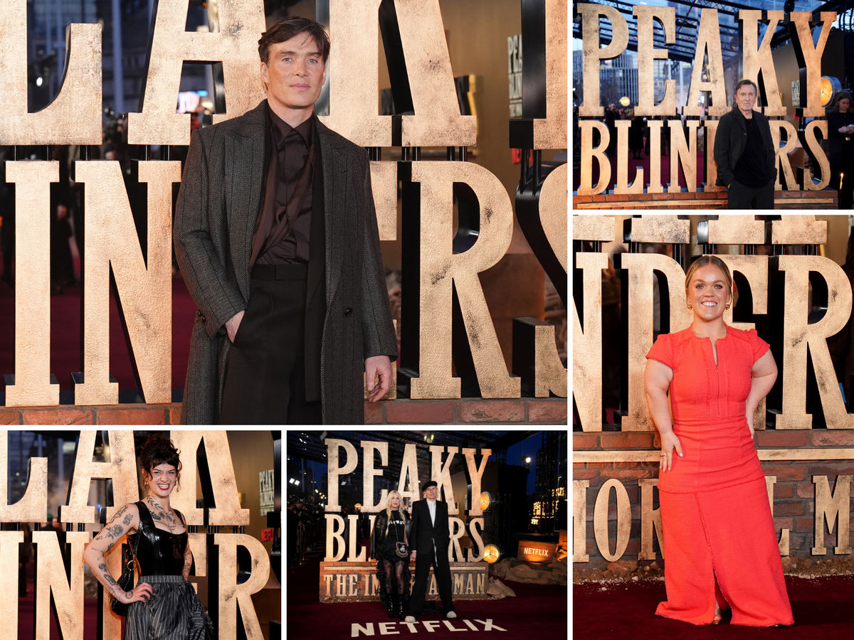 In pictures: Cillian Murphy, Steven Knight, Ellie Simmonds and plenty more famous faces at Peaky Blinders film premiere in Birmingham