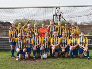 Supporting image for story: Celebration time for Shrewsbury Town women 
