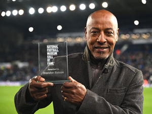 Albion legend Brendon Batson was inducted into the National Football Museum's Hall of Fame during Friday night's 2-1 win over Coventry (March 1 2024)